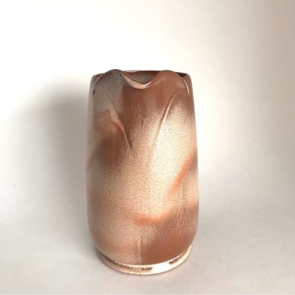 Vintage Frankona Pottery Mocha Handmade Pitcher - Picture 3 of 10